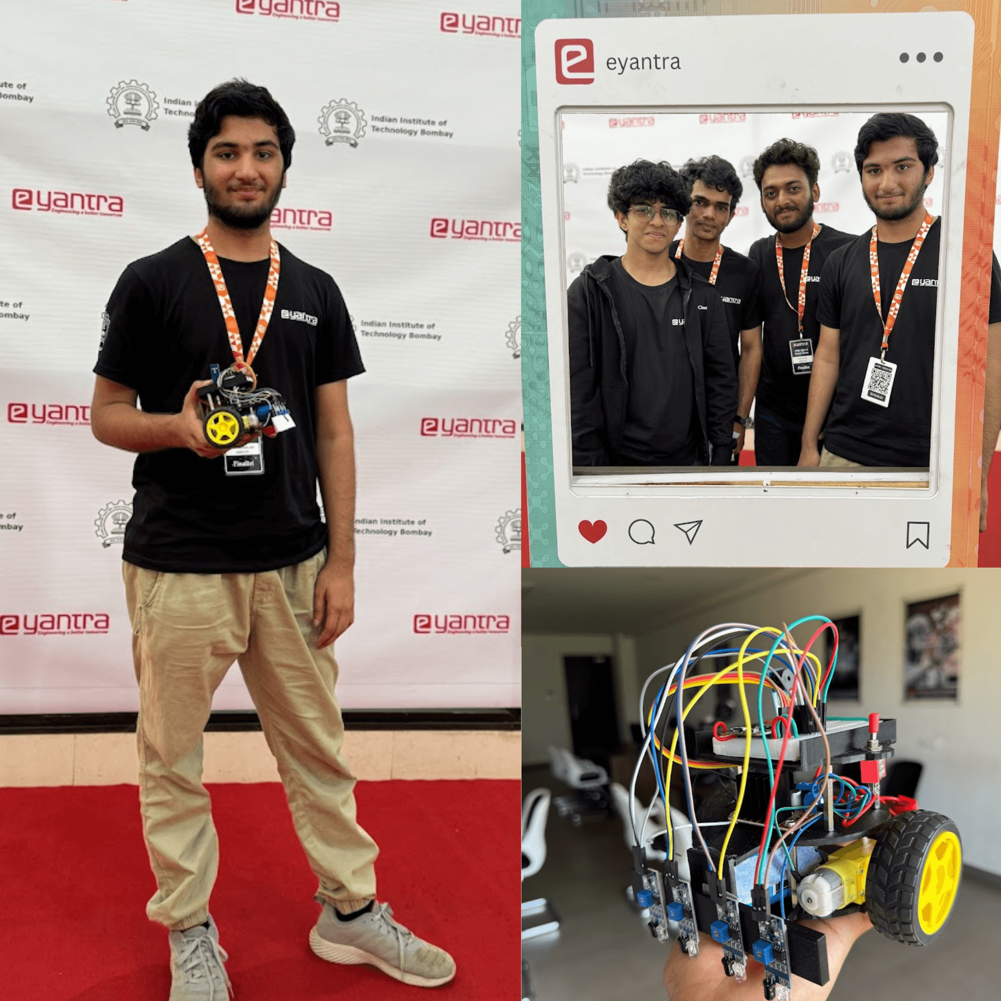 Top 5 Finish at eYRC Robotics Competition